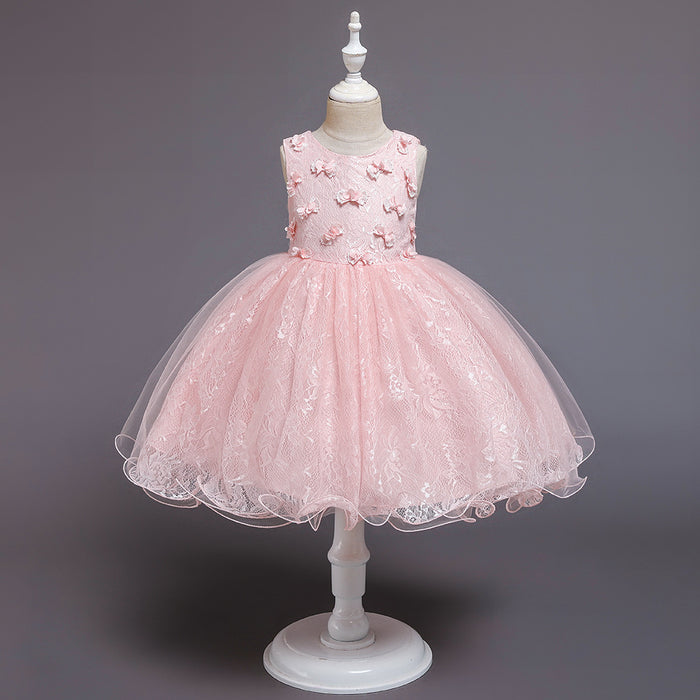 Basic Coloured Sleeveless Knee-Length | Toddler Dress